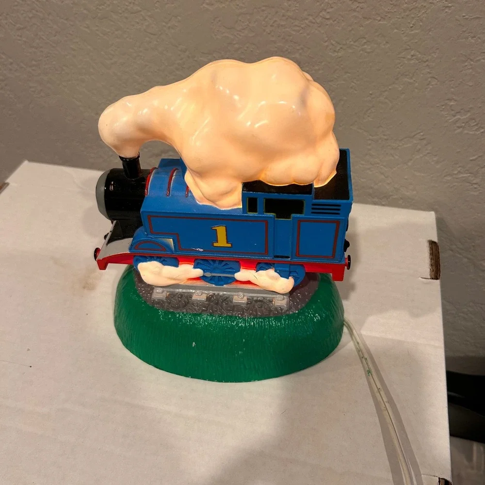VTG 1992 Thomas the Tank Engine Train‎ Light Up Smoke Cloud Display Figurine
